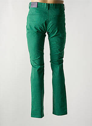 Pantalon chino stretch taille normale vert BRUCE & BUTLER  homme