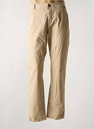 Pantalon chino stretch taille normale beige LE FABULEUX MARCEL DE BRUXELLES homme