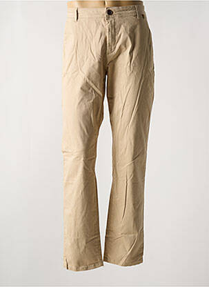 Pantalon chino stretch taille normale beige LE FABULEUX MARCEL DE BRUXELLES homme