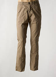 Pantalon chino stretch taille normale marron JACK & JONES homme