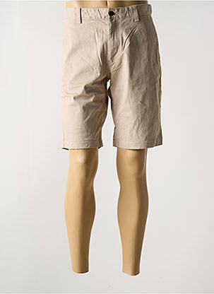 Short fermeture zippée sous rabat boutonné taille normale beige TOMMY HILFIGER homme
