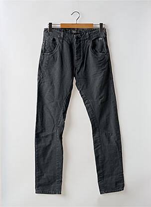 Jeans coupe droite fermeture boutonnée sur le devant taille normale gris JACK & JONES homme