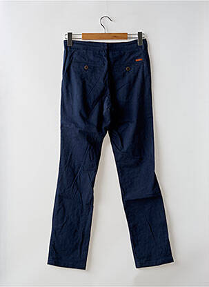 Pantalon chino stretch taille normale bleu JACK & JONES homme