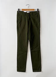 Pantalon chino stretch taille normale vert JACK & JONES homme