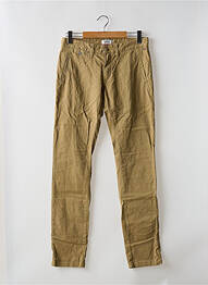 Pantalon chino stretch taille normale marron TOMMY HILFIGER homme