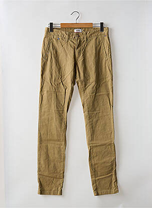 Pantalon chino stretch taille normale marron TOMMY HILFIGER homme