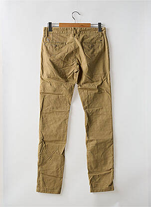 Pantalon chino stretch taille normale marron TOMMY HILFIGER homme