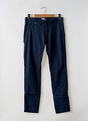 Pantalon chino stretch taille normale bleu TOMMY HILFIGER homme