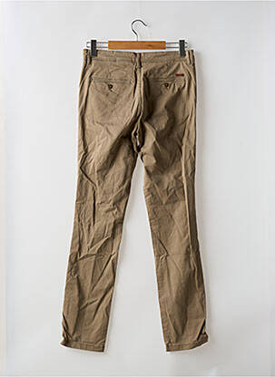 Pantalon chino stretch taille normale beige JACK & JONES homme