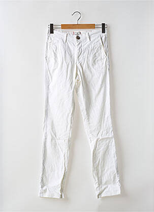 Pantalon chino stretch taille normale blanc JACK & JONES homme