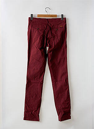 Pantalon chino stretch taille normale rouge JACK & JONES homme