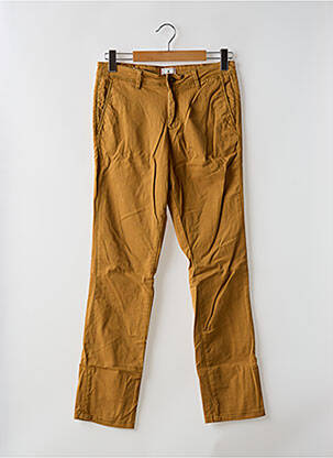 Pantalon chino stretch taille normale marron JACK & JONES homme