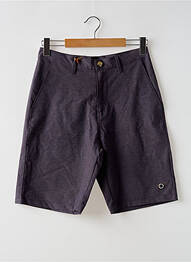 Short fermeture zippée sous rabat boutonné taille normale violet CYCLO CLUB MARCEL  homme