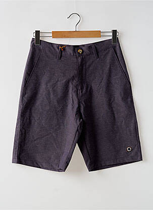 Short fermeture zippée sous rabat boutonné taille normale violet CYCLO CLUB MARCEL  homme