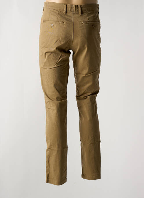Pantalon chino stretch taille normale marron SELECTED homme