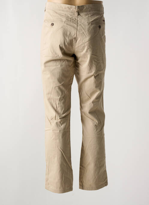 Pantalon chino stretch taille normale beige JACK & JONES homme