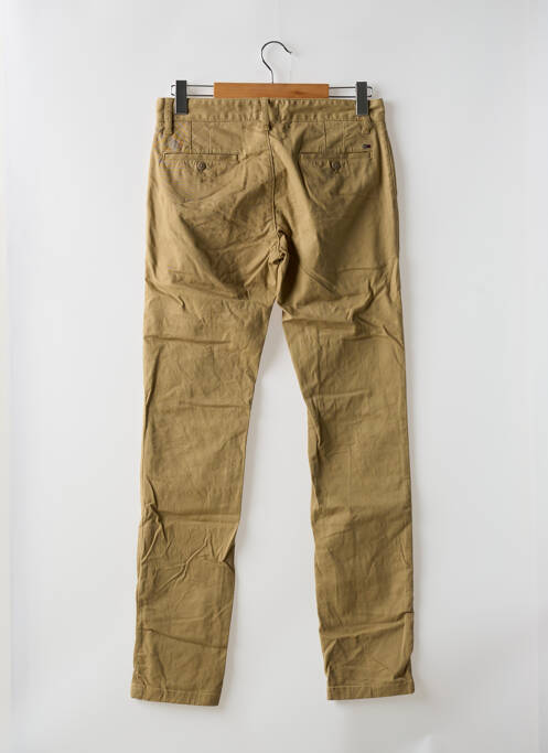 Pantalon chino stretch taille normale marron TOMMY HILFIGER homme