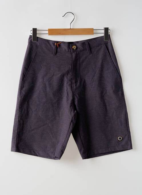 Short fermeture zippée sous rabat boutonné taille normale violet CYCLO CLUB MARCEL  homme