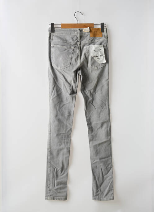 Jeans skinny gris JACK & JONES homme