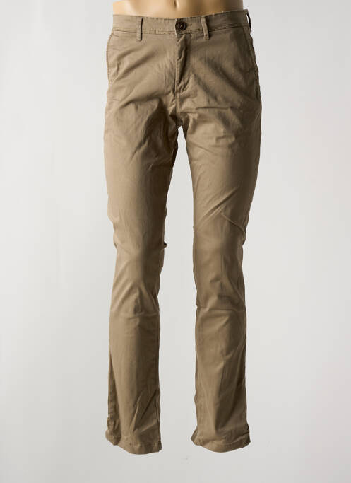 Pantalon chino beige JACK & JONES pour homme