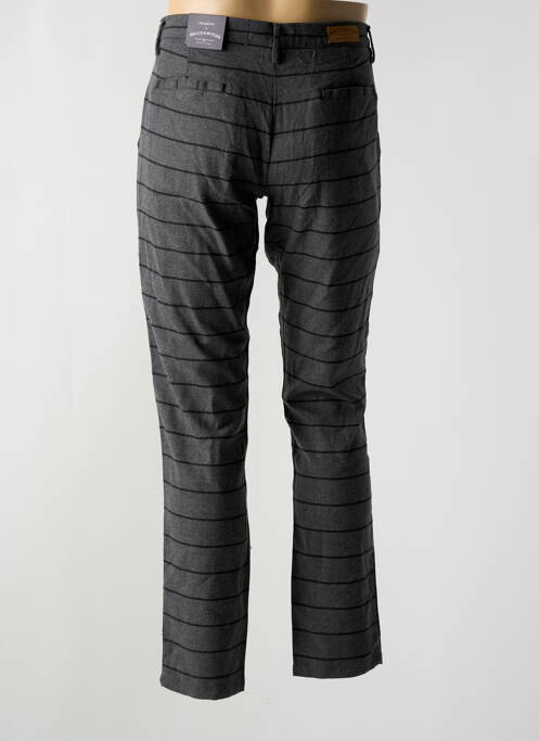 Pantalon chino gris BRUCE & BUTLER  pour homme