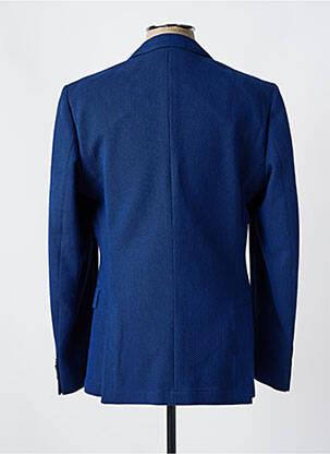 Blazer tissage chiné bleu HUGO BOSS homme