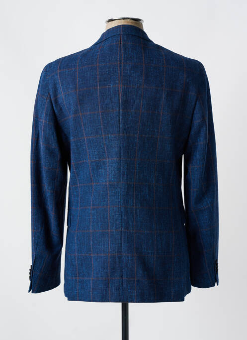 Blazer tissage chiné bleu HUGO BOSS homme
