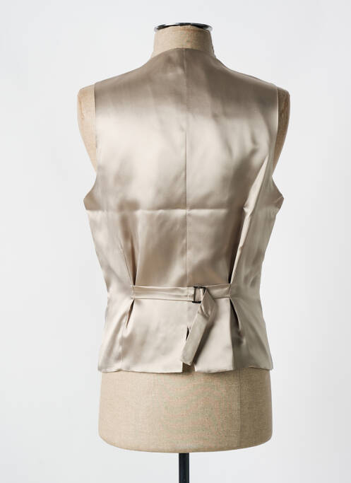 Gilet sans manche beige LEBOLE pour homme