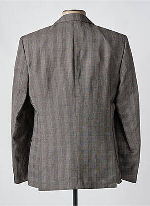 Blazer tissage chiné marron HUGO BOSS homme