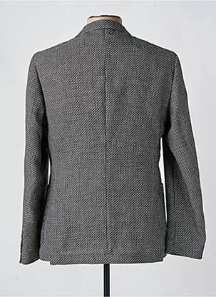 Blazer tissage chiné noir HUGO BOSS homme