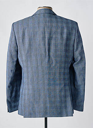 Blazer tissage chiné bleu HUGO BOSS homme