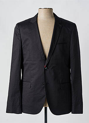 Blazer coupe cintrée noir HUGO BOSS homme