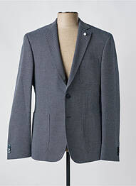 Blazer tissage chiné bleu HUGO BOSS homme