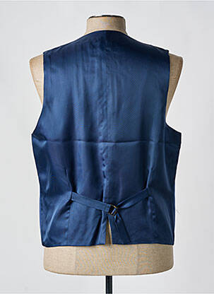 Gilet sans manche poches bleu LEBOLE homme