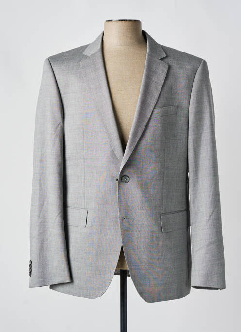 Blazer tissage chiné gris HUGO BOSS homme