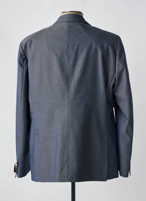 Blazer bleu LEBOLE pour homme