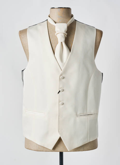 Gilet sans manche beige OXON pour homme