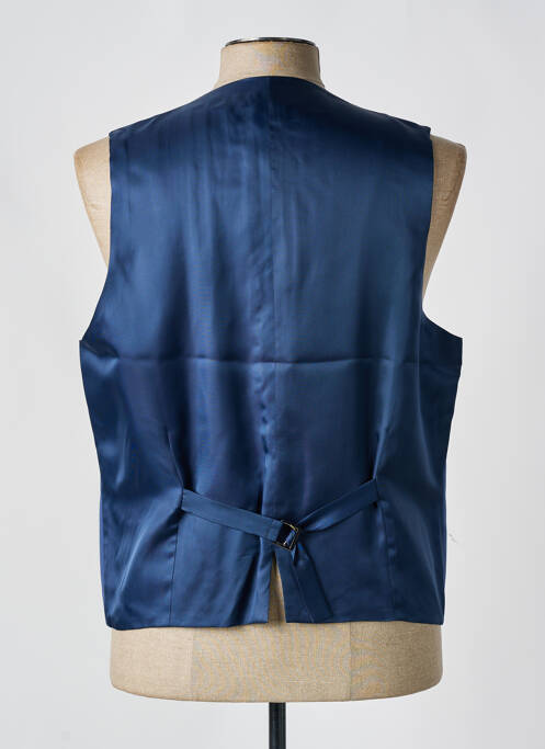 Gilet sans manche bleu LEBOLE pour homme