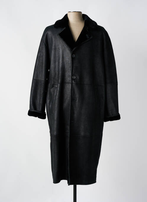 Manteau long noir SINCLAIR pour homme