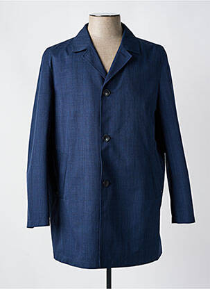 Trench col tailleur sans capuche bleu ROY ROBSON homme
