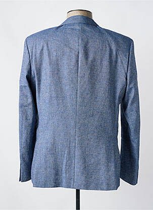 Blazer tissage chiné bleu HUGO BOSS homme