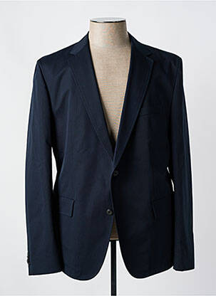 Blazer coupe cintrée bleu HUGO BOSS homme