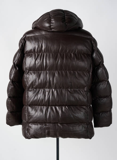 Doudoune manches longues sans capuche marron MILESTONE homme