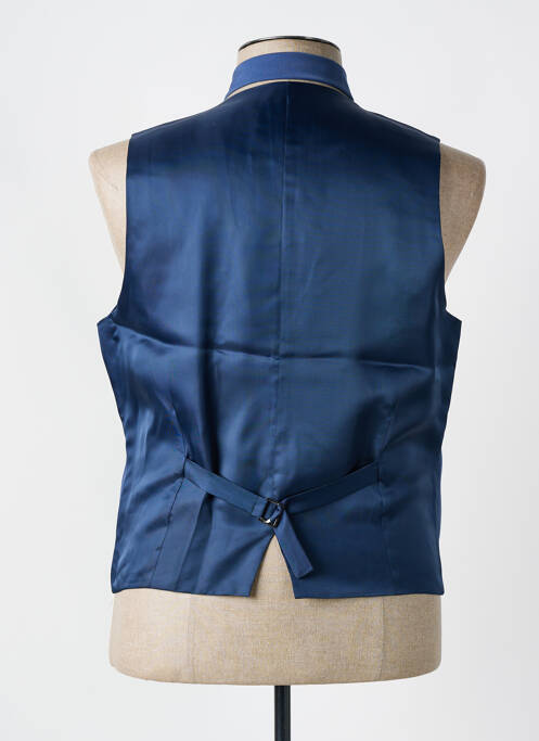Gilet sans manche bleu LEBOLE pour homme