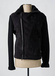 Veste casual fermeture boutonnée sur le devant noir GRAN SASSO homme