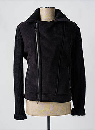 Veste casual fermeture boutonnée sur le devant noir GRAN SASSO homme