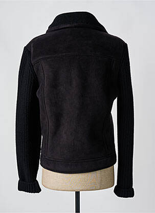 Veste casual fermeture boutonnée sur le devant noir GRAN SASSO homme