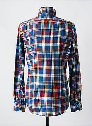 Chemise manches longues manches longues bleu BAGUTTA homme
