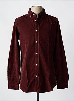 Chemise manches longues manches longues rouge PAUL SMITH homme