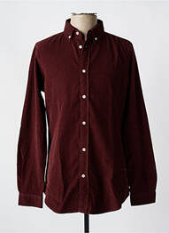 Chemise manches longues manches longues rouge PAUL SMITH homme
